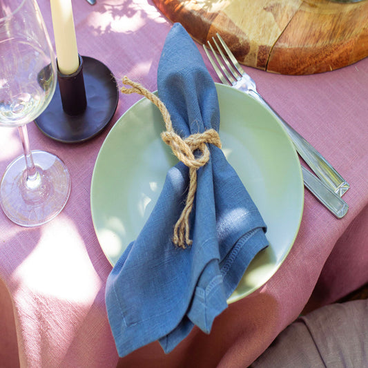 Linen Table Napkins - Pair