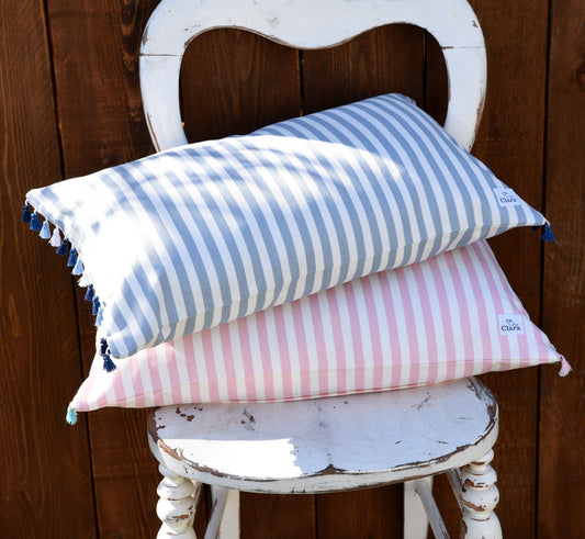 Stripe Oblong Cushion