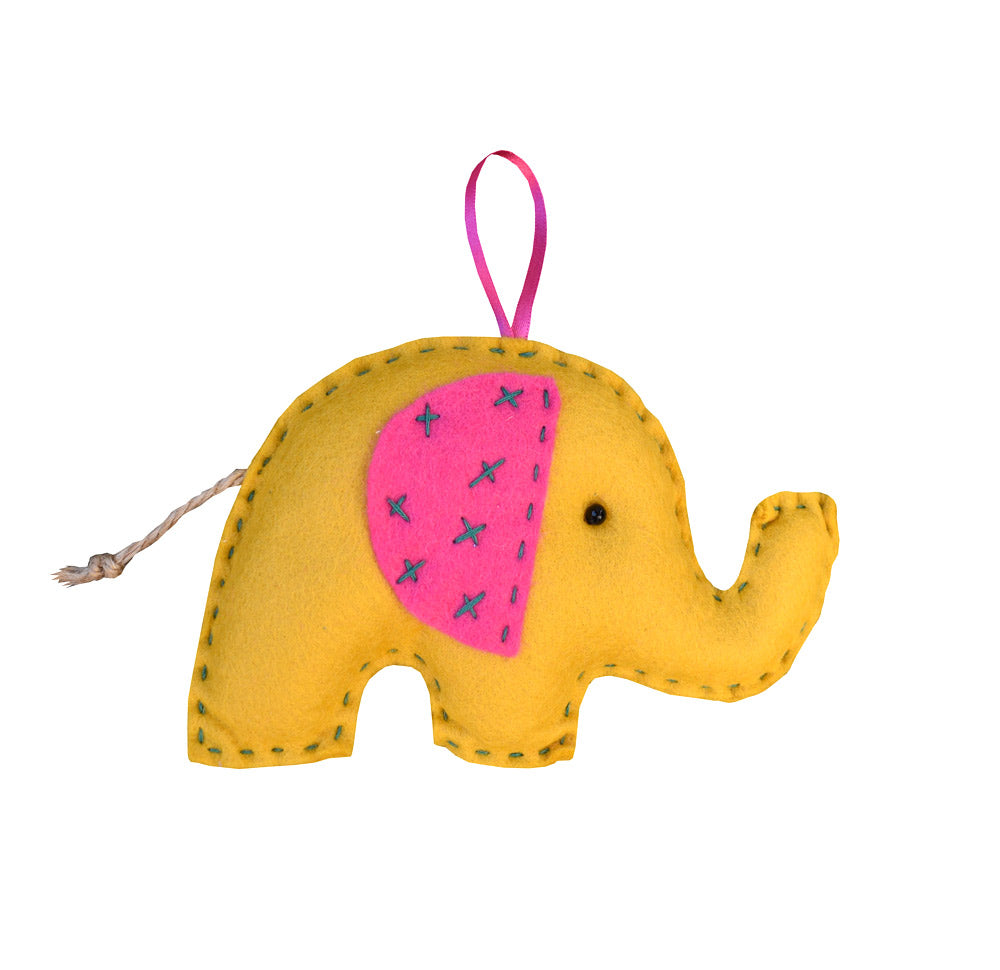 Mini Sewing Kit - Gold Elephant