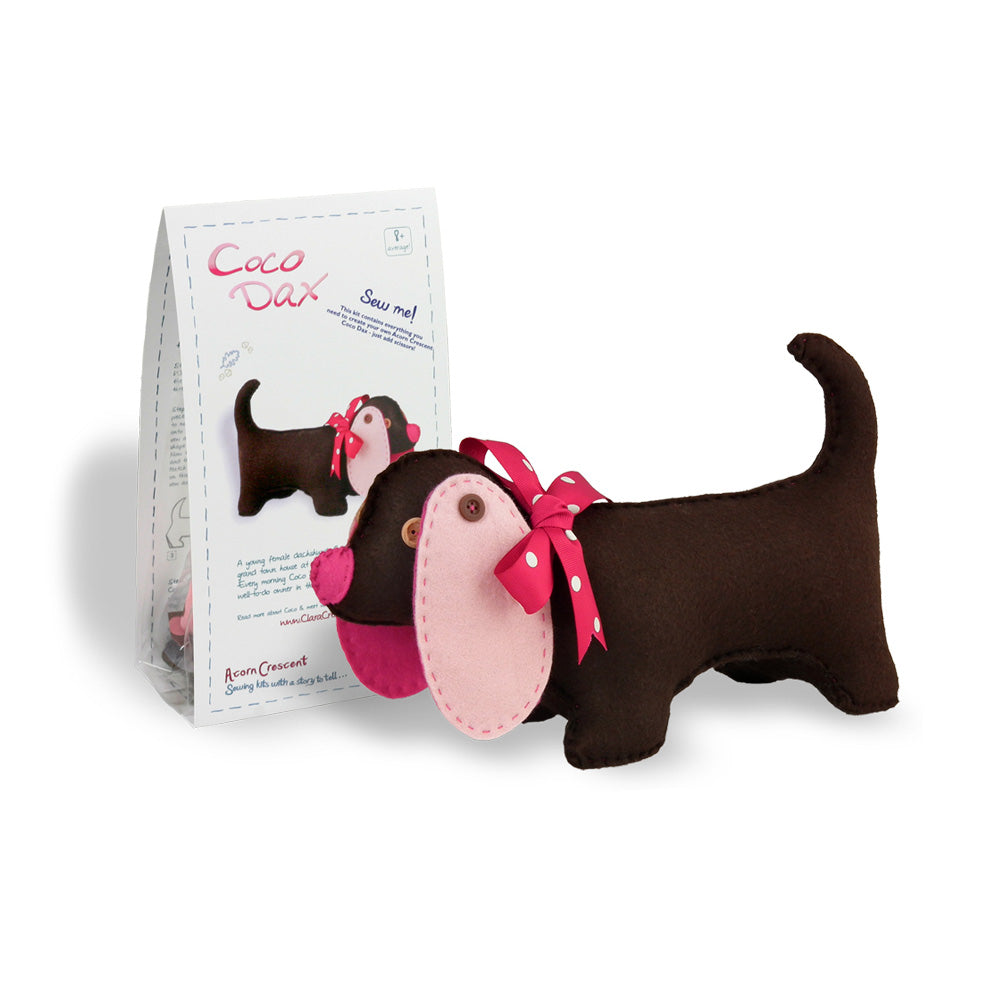 Sausage Dog Craft Sewing Kit