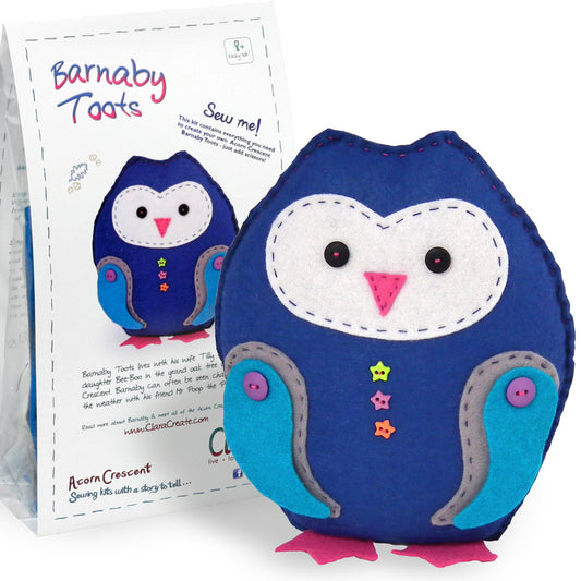 Owl Sewing Kit - Barnaby Toots