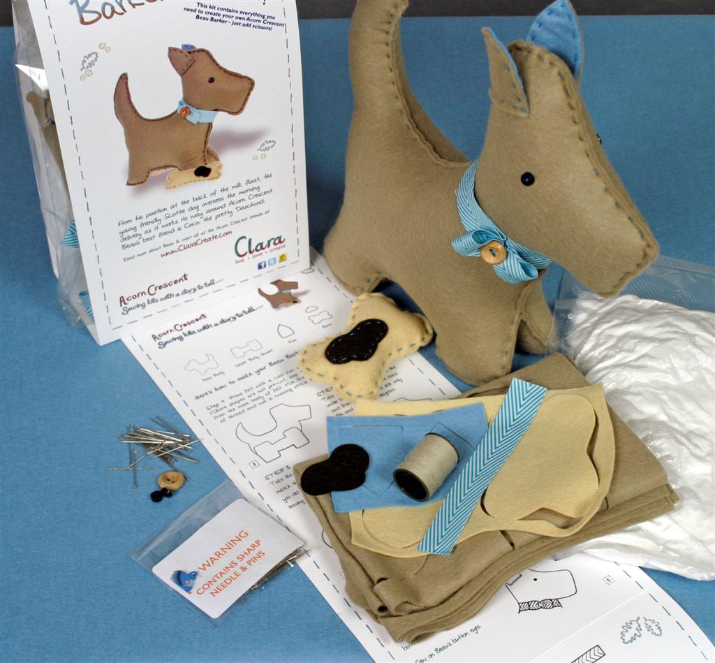 Scottie Dog Sewing Craft Kit