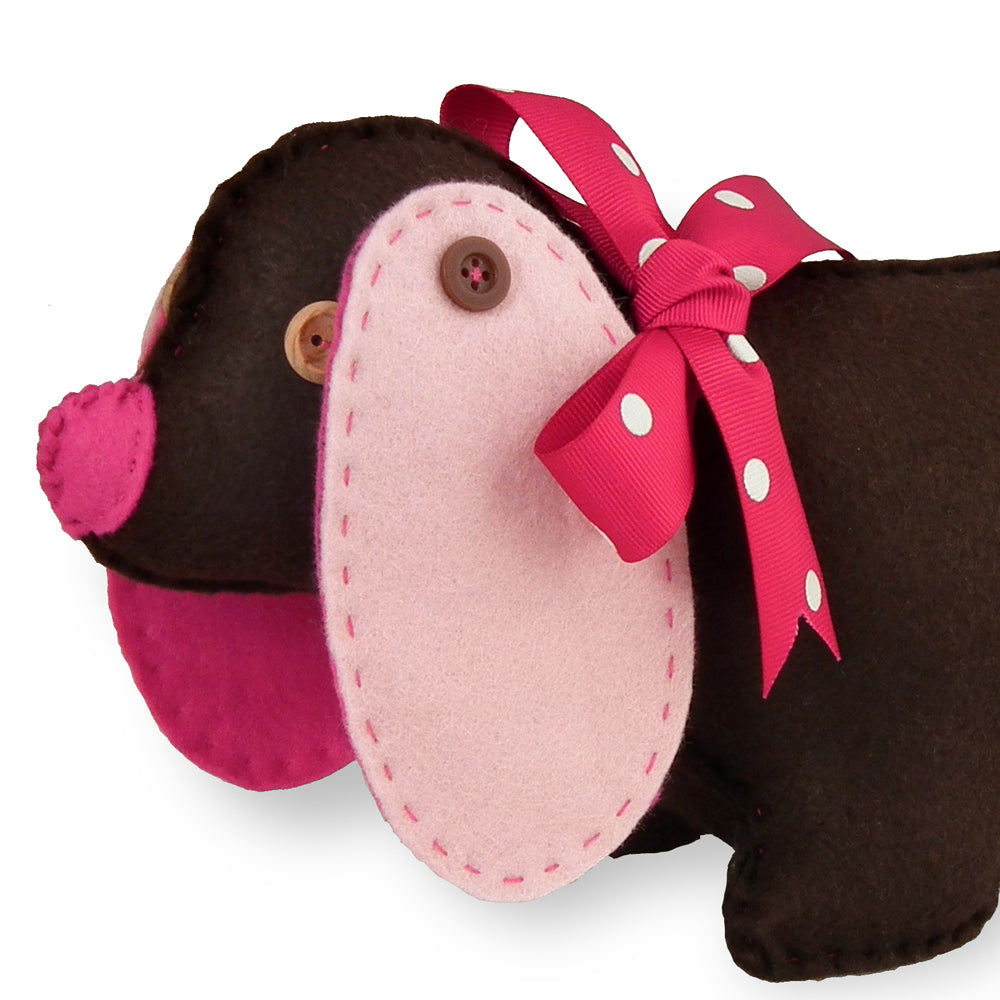 Sausage Dog Craft Sewing Kit