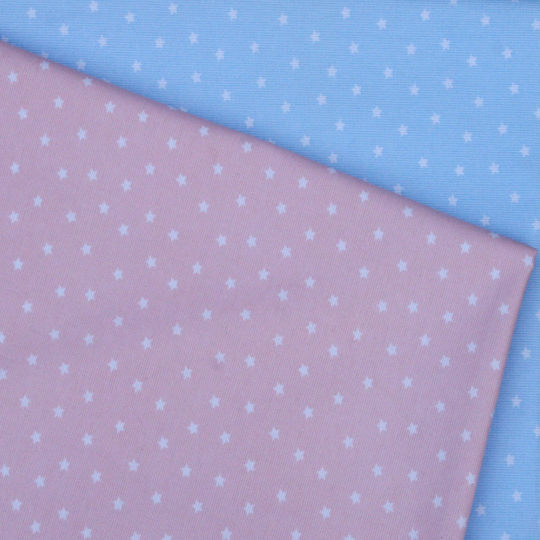 Fabric - Blue With White Stars
