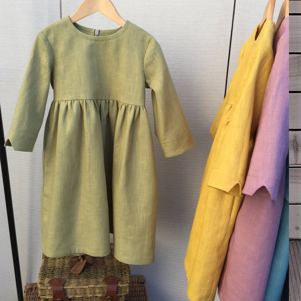 Childs Linen Dress