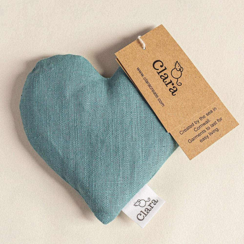 Lavender and Wheat Heart Hand Warmers