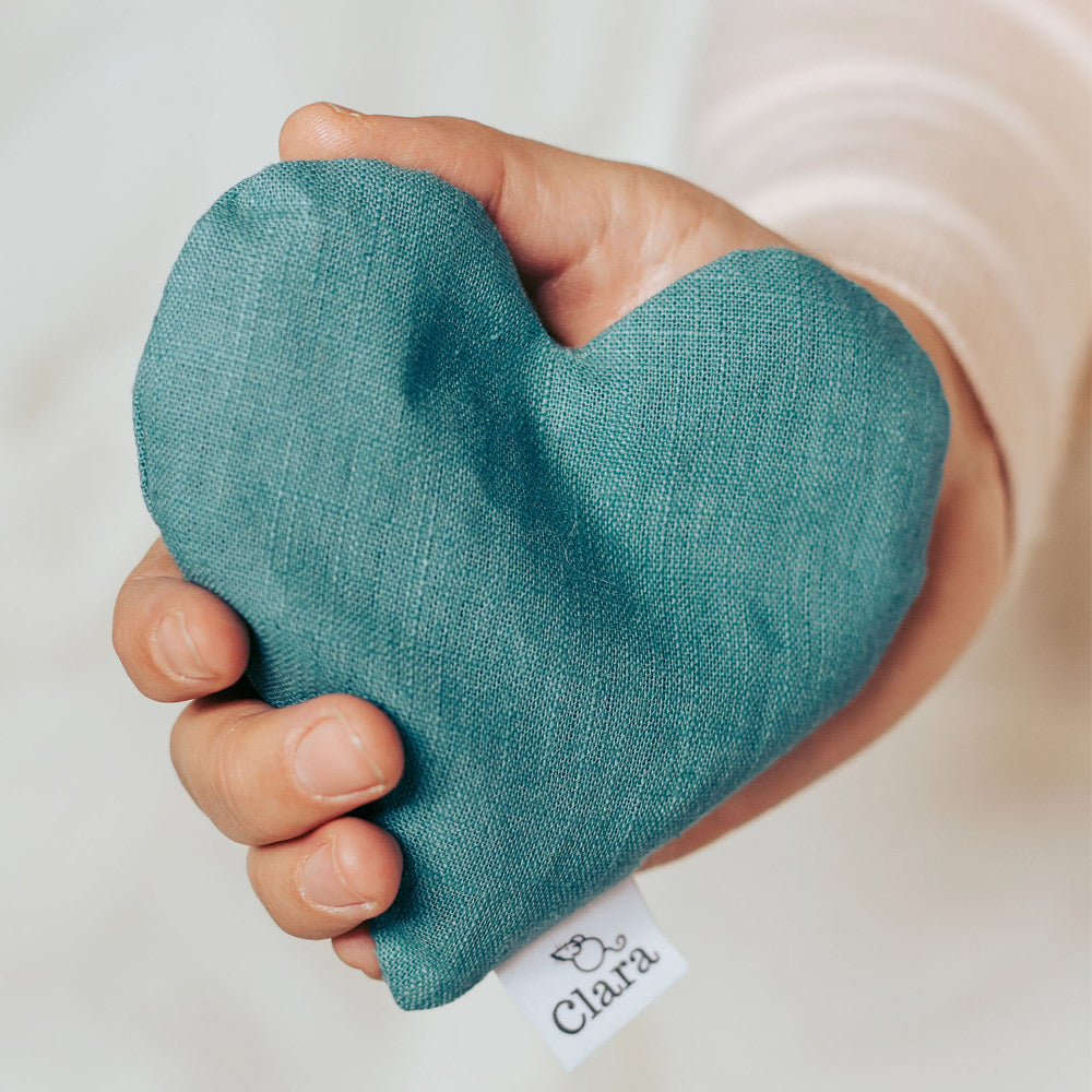 Lavender and Wheat Heart Hand Warmers