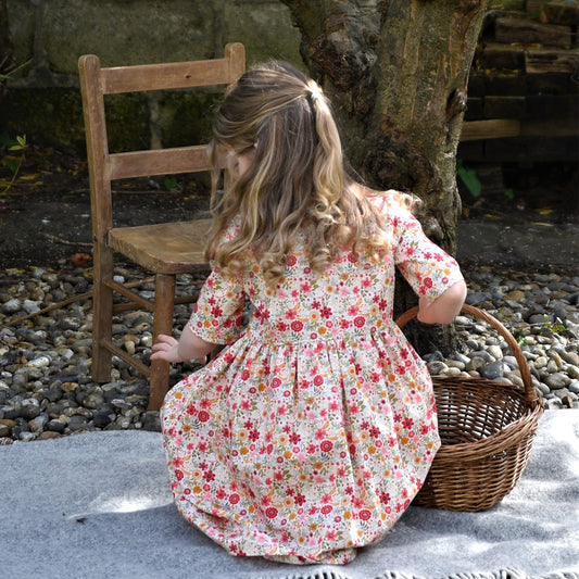 Girls Floral Dress
